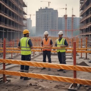 Временные строительные ограждения обеспечивают безопасность и порядок на объекте